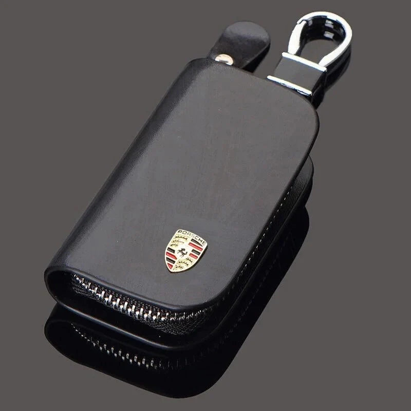 Capa de Chave Automotiva Artesenal em Couro - AutoLux™
