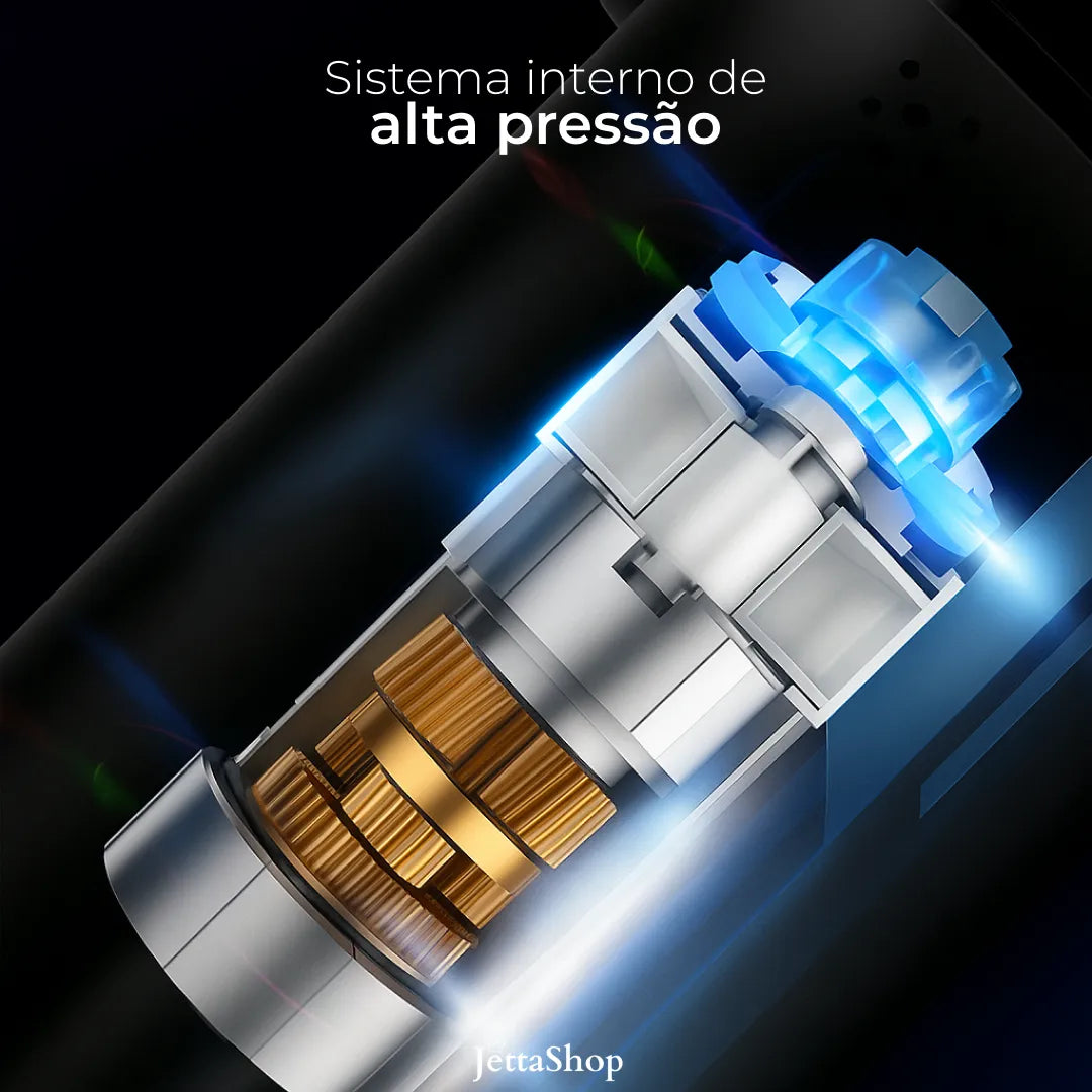 Bomba Elétrica de Encher Pneu Automotiva - Jetta Blast™ [ESTOQUE LIMITADO]